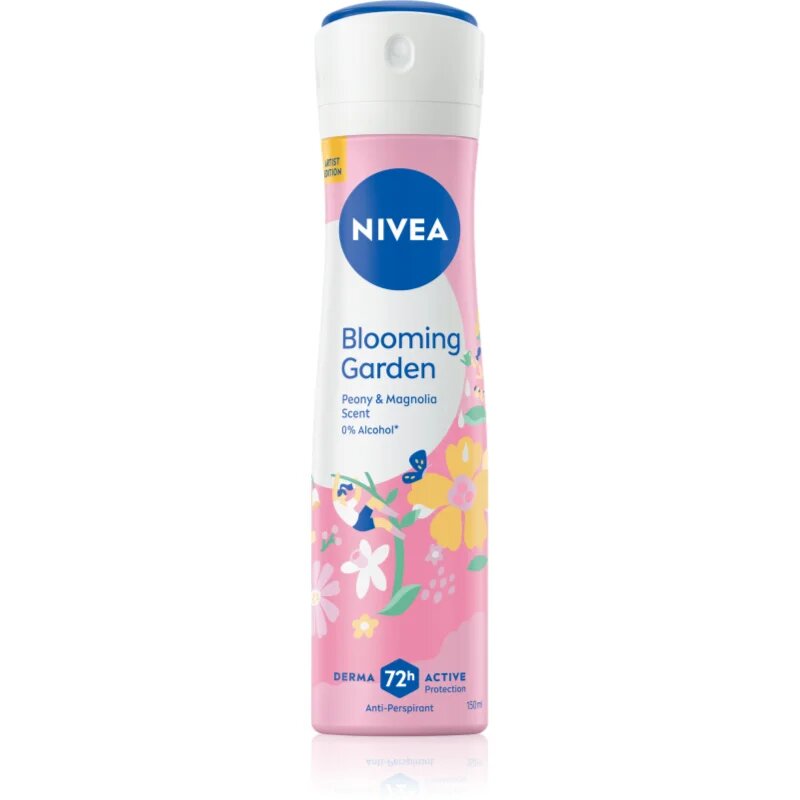 Nivea Blooming Garden izzadásgátló spray 150 ml