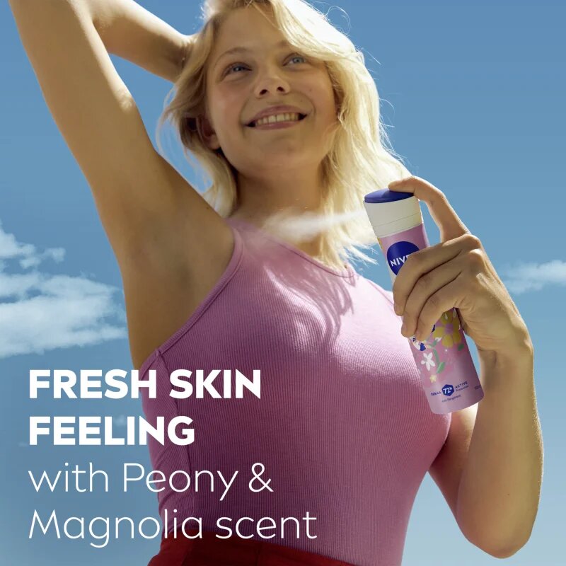 Nivea Blooming Garden izzadásgátló spray 150 ml