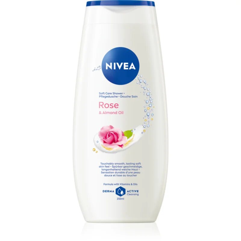 Nivea Care & Roses ápoló tusoló gél 250 ml