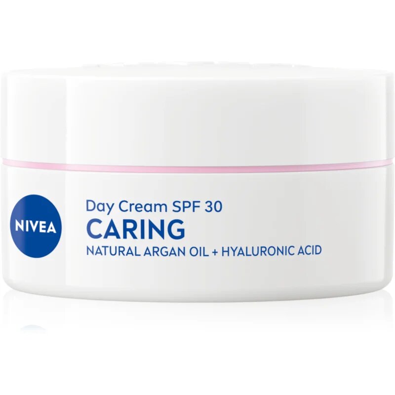 Nivea Caring tápláló nappali krém száraz bőrre SPF 30 50 ml
