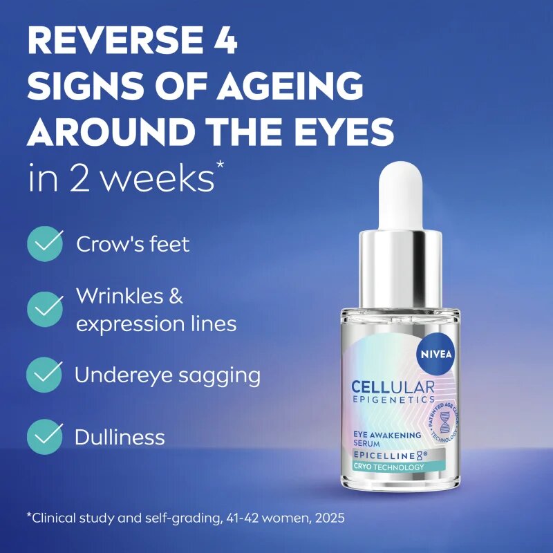 Nivea Cellular Epigenetics fiatalító szérum szemkörnyékre 15 ml