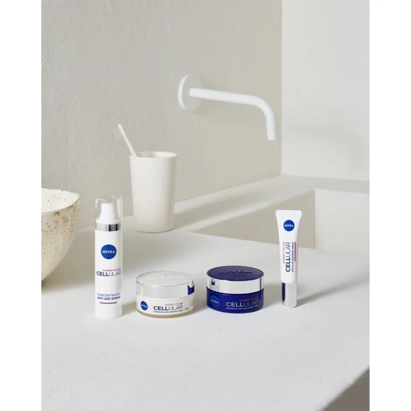 Nivea Cellular Expert Filler feszesítő krém a szem és ajak körvonalaira hialuronsavval 15 ml