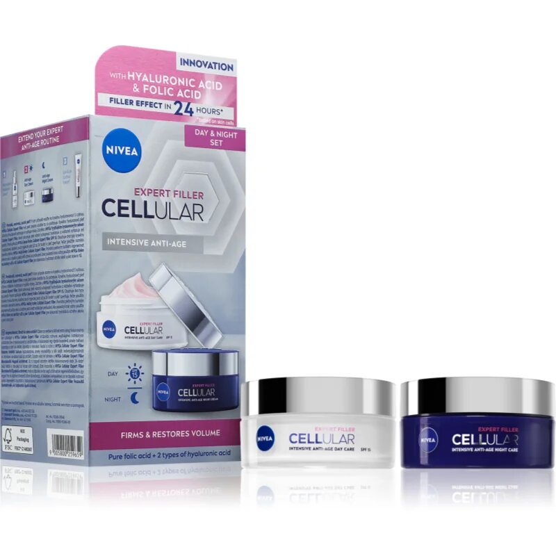 Nivea Cellular Expert Filler takarékos kiszerelés az élénk és kisimított arcbőrért