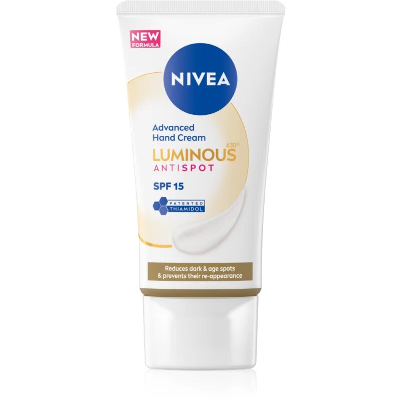 Nivea Cellular Luminous 630 kézkrém a pigment foltok ellen SPF 15 50 ml