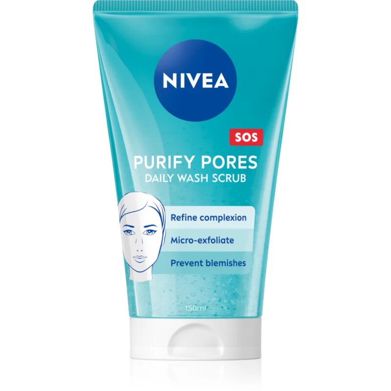 Nivea Clean Deeper mélyen tisztító gél 150 ml