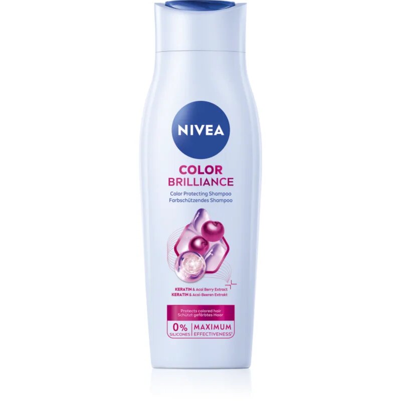 Nivea Color Brilliance ápoló sampon festett hajra 250 ml