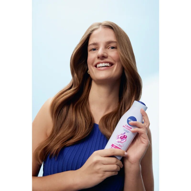 Nivea Color Brilliance ápoló sampon festett hajra 250 ml