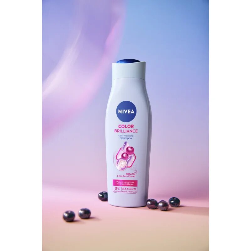 Nivea Color Brilliance ápoló sampon festett hajra 250 ml
