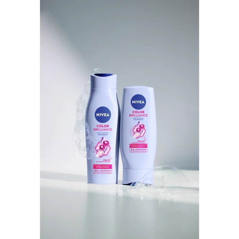 Nivea Color Brilliance ápoló sampon festett hajra 250 ml