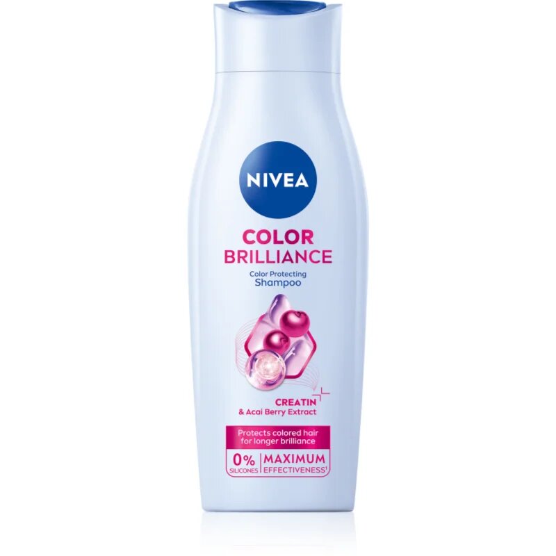 Nivea Color Brilliance ápoló sampon festett hajra 400 ml