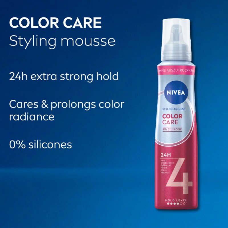 Nivea Color Panthenol & Vitamin B3 fixáló hab 150 ml