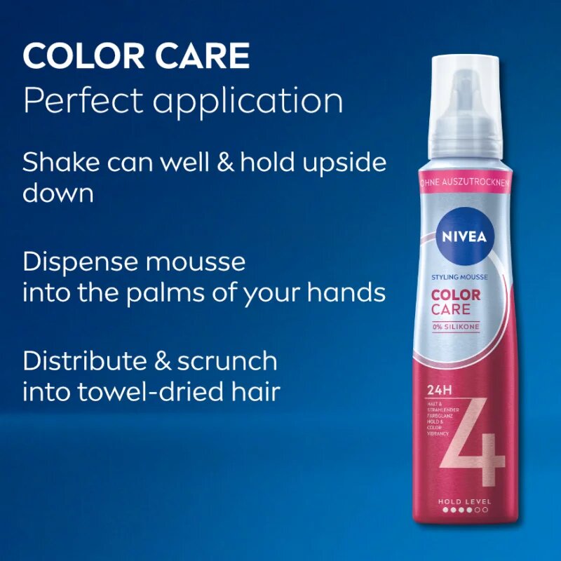 Nivea Color Panthenol & Vitamin B3 fixáló hab 150 ml