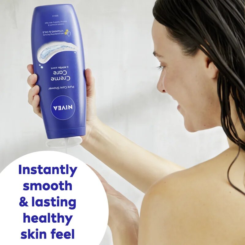Nivea Creme Care krémes tusoló gél takarékos kiszerelés 2 x 500 ml