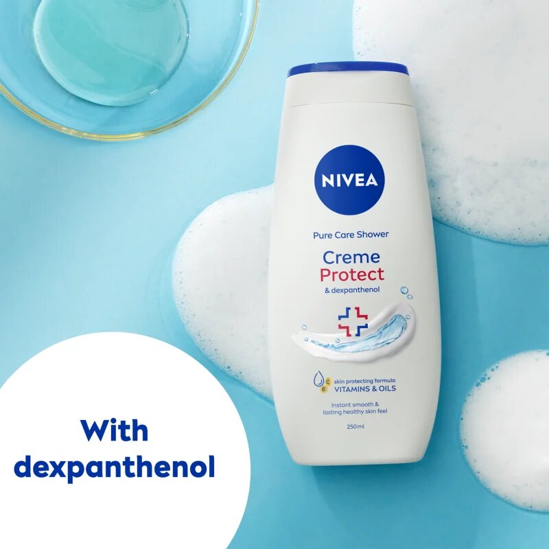 Nivea Creme Protect nyugtató tusfürdő 250 ml