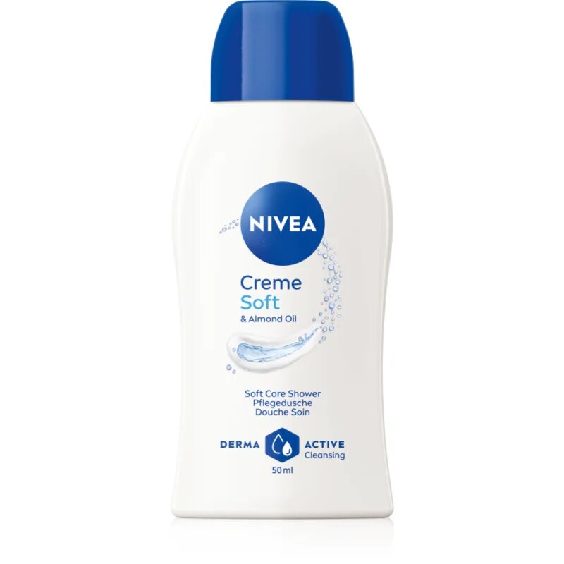 Nivea Creme Soft ápoló tusoló gél 50 ml
