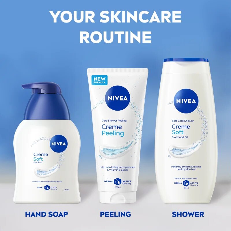 Nivea Creme Soft krémes folyékony szappan 250 ml