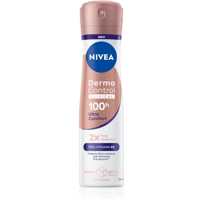 Nivea Derma Control Clinical Ultra Comfort izzadásgátló spray 150 ml