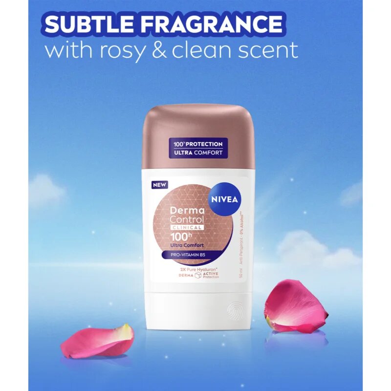 Nivea Derma Control Clinical Ultra Comfort izzadásgátló stift 50 ml