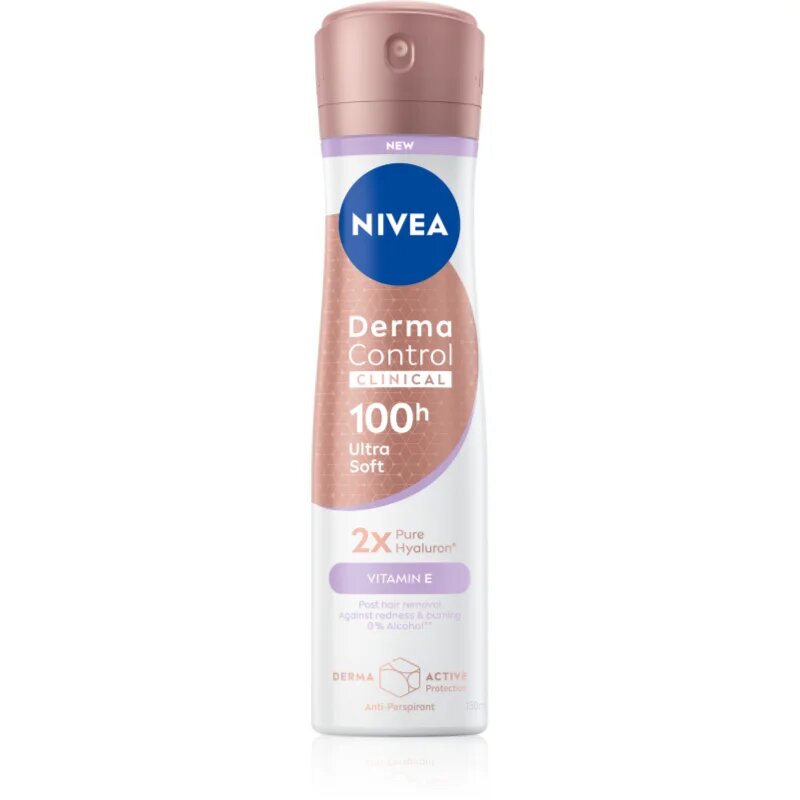 Nivea Derma Control Clinical Ultra Soft izzadásgátló spray 150 ml