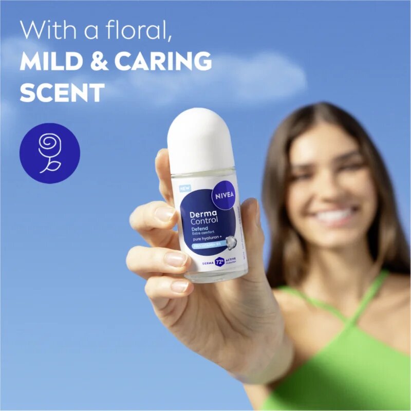 Nivea Derma Control Defend golyós izzadásgátló 72 óra 50 ml