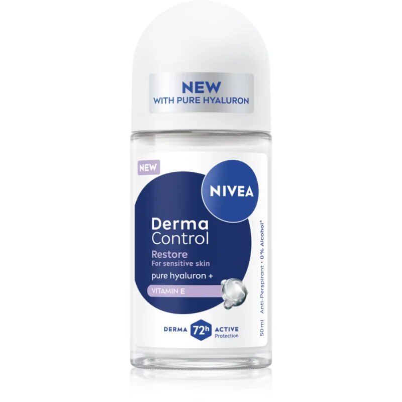 Nivea Derma Control Restore golyós izzadásgátló 72 óra 50 ml