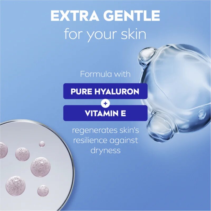 Nivea Derma Control Restore hidratáló tusoló gél hialuronsavval 250 ml