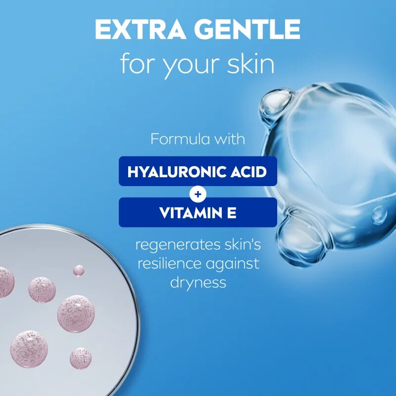 Nivea Derma Control Restore hidratáló tusoló gél hialuronsavval 500 ml