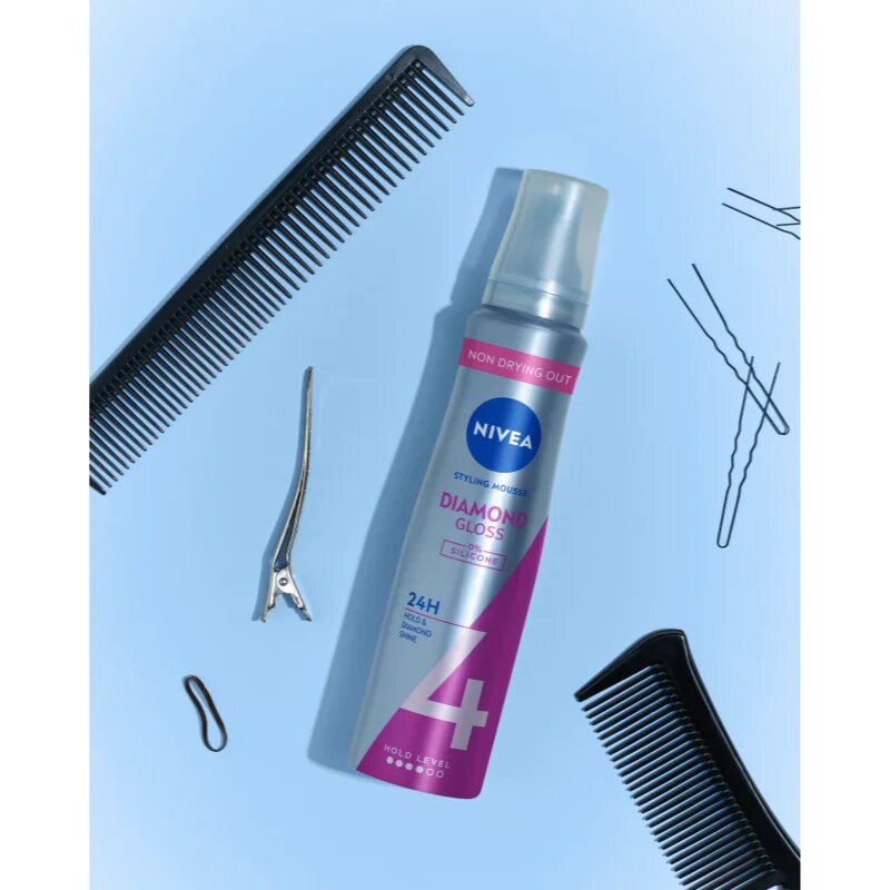 Nivea Diamond Gloss fixáló hab 150 ml