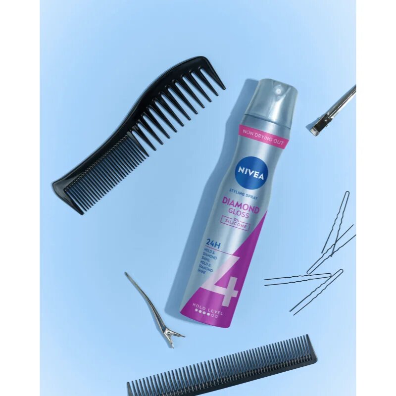Nivea Diamond Gloss hajlakk 250 ml