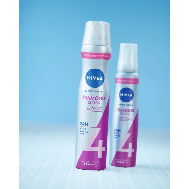 Nivea Diamond Gloss hajlakk 250 ml