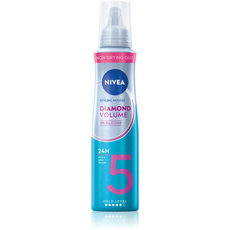 Nivea Diamond Volume fixáló hab dús és fényes hajért 150 ml