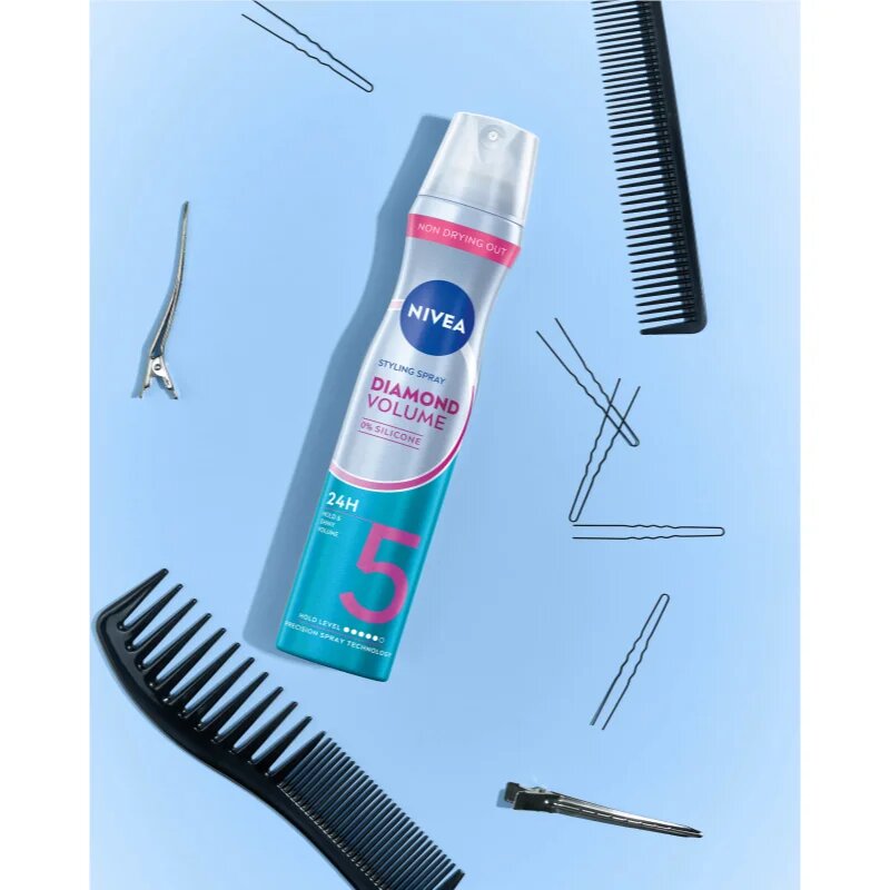 Nivea Diamond Volume hajlakk 250 ml