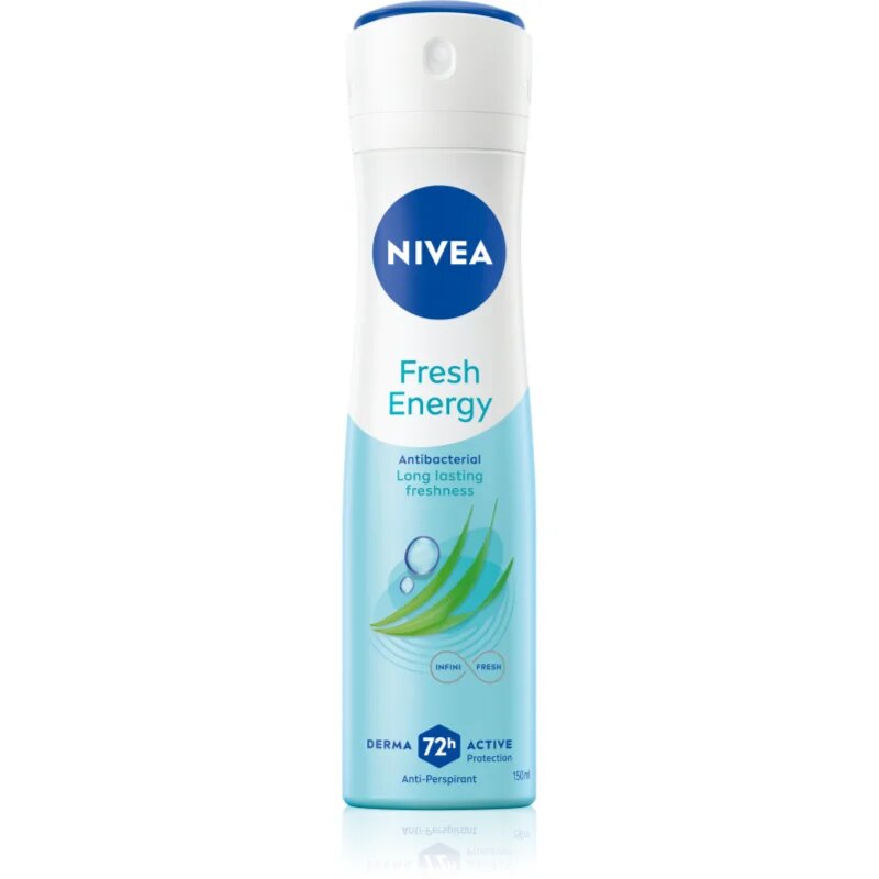 Nivea Energy Fresh izzadásgátló spray hölgyeknek 150 ml