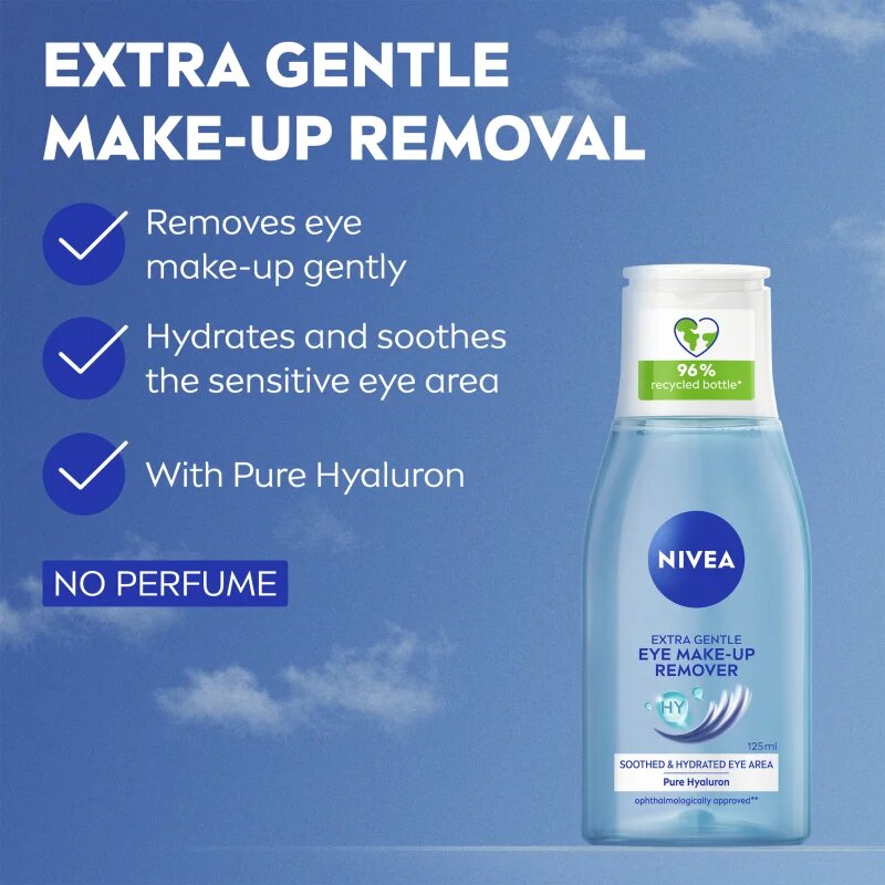 Nivea Face Cleansing finom szemlemosó 125 ml