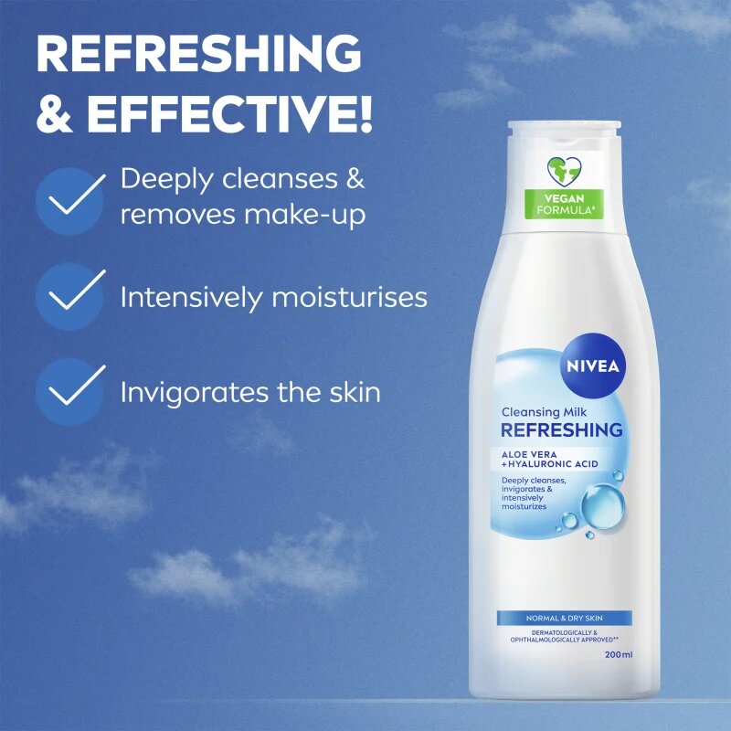 Nivea Face Cleansing tisztító arctej 200 ml