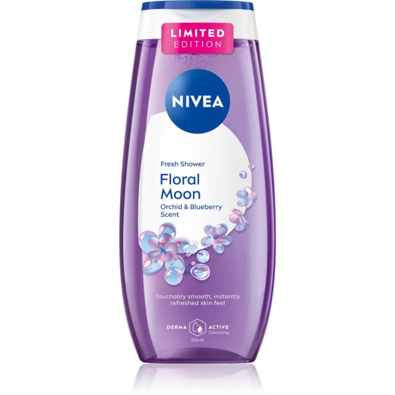 Nivea Floral Moon felfrissítő tusfürdő gél limitált kiadás 250 ml