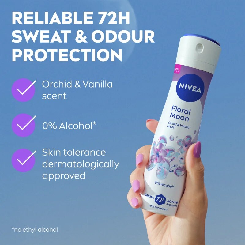 Nivea Floral Moon izzadásgátló spray 150 ml