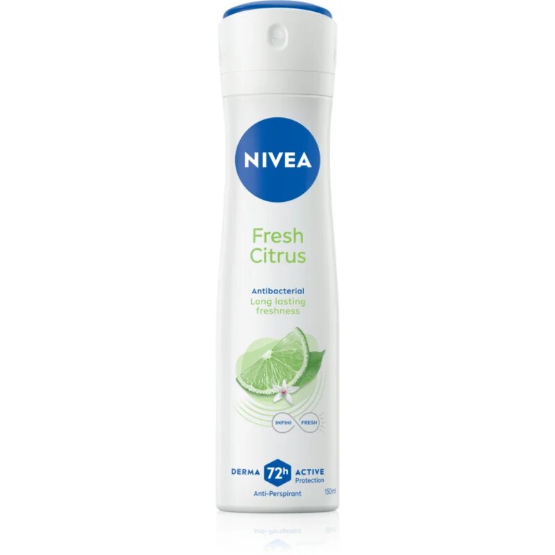 Nivea Fresh Citrus izzadásgátló spray 72 óra 150 ml
