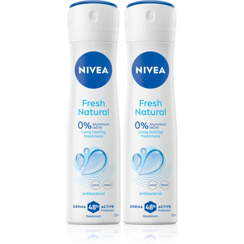 Nivea Fresh Natural szett testre