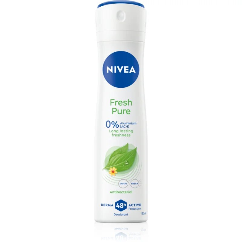 Nivea Fresh Pure spray dezodor hölgyeknek 150 ml