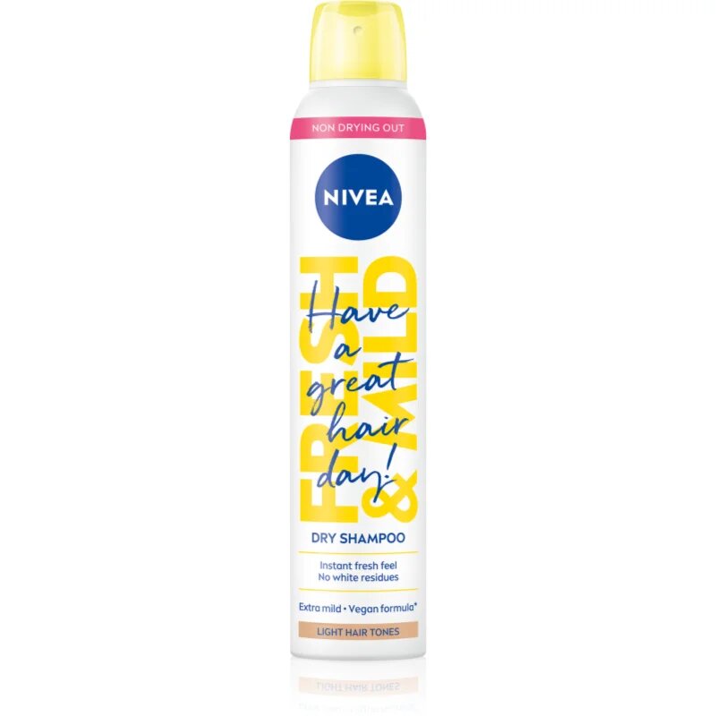 Nivea Fresh Revive száraz sampon dúsabb hatásért Light Tones 200 ml