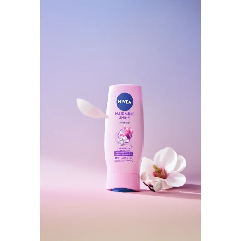 Nivea Hairmilk Natural Shine tápláló kondicionáló 200 ml