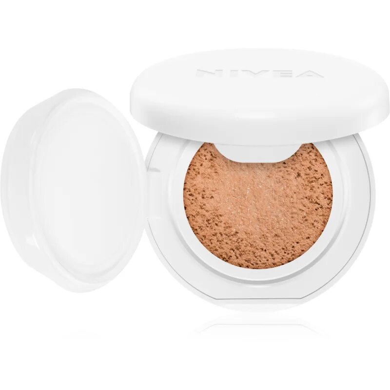 Nivea Hyaluron Cellular Filler Cushion alapozó sminkszivaccsal 3 az 1-ben árnyalat 02 Medium 15 g