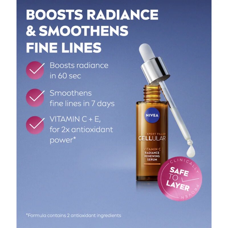 Nivea Hyaluron Cellular Filler takarékos kiszerelés a feszes bőrért
