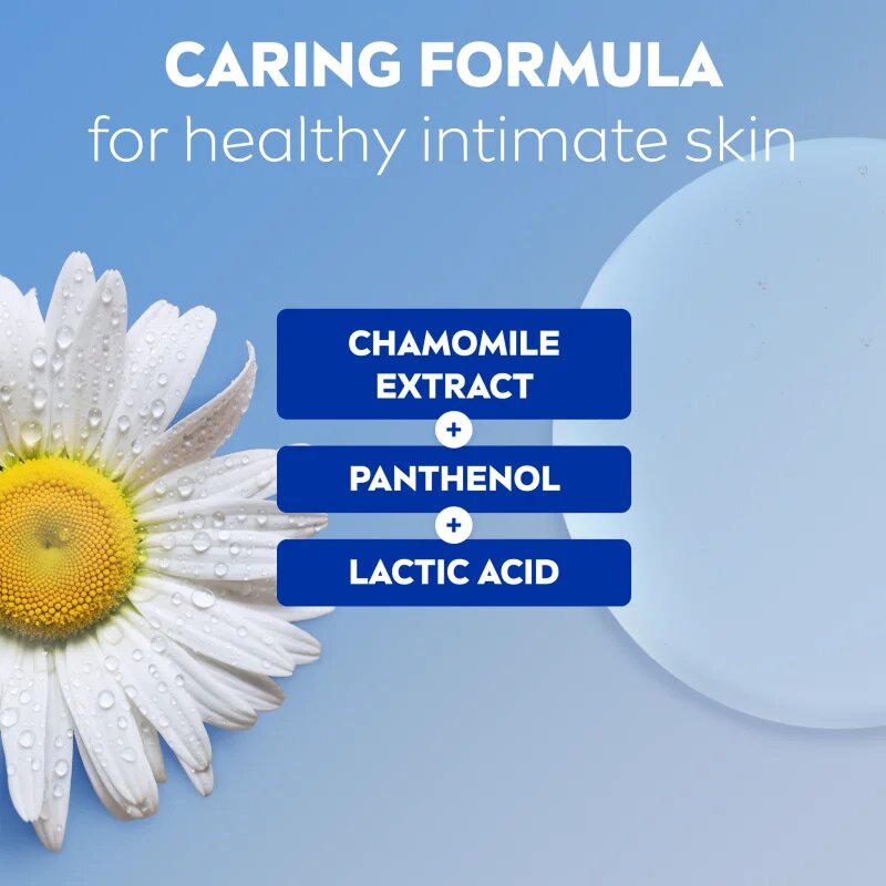 Nivea Intimo Sensitive emulzió intim higiénára 250 ml
