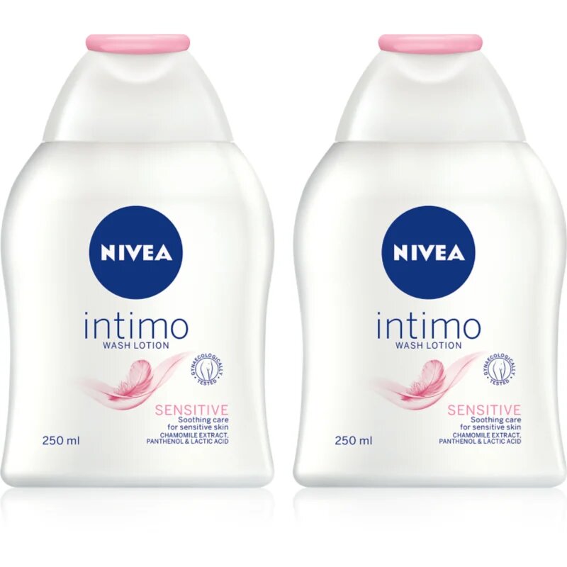 Nivea Intimo Sensitive emulzió intim higiénára takarékos kiszerelés