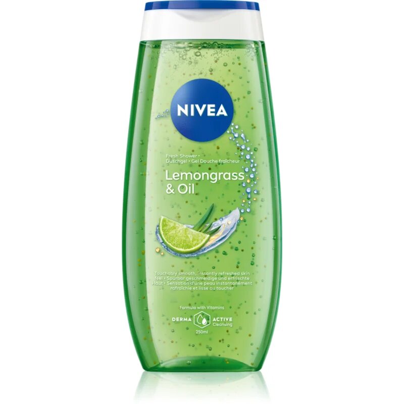 Nivea Lemongrass & Oil felfrissítő tusfürdő gél 250 ml