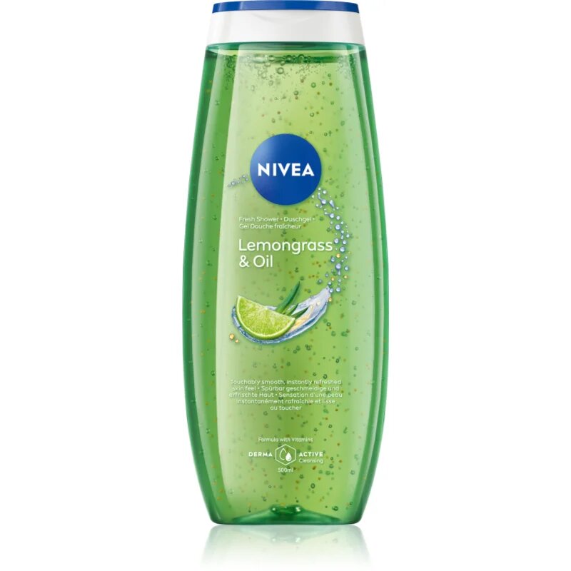 Nivea Lemongrass & Oil felfrissítő tusfürdő gél 500 ml