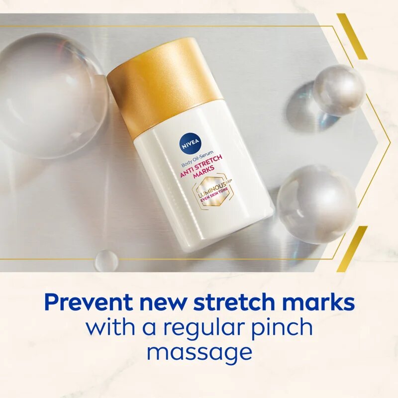Nivea Luminous 630 olajos szérum striák ellen 100 ml