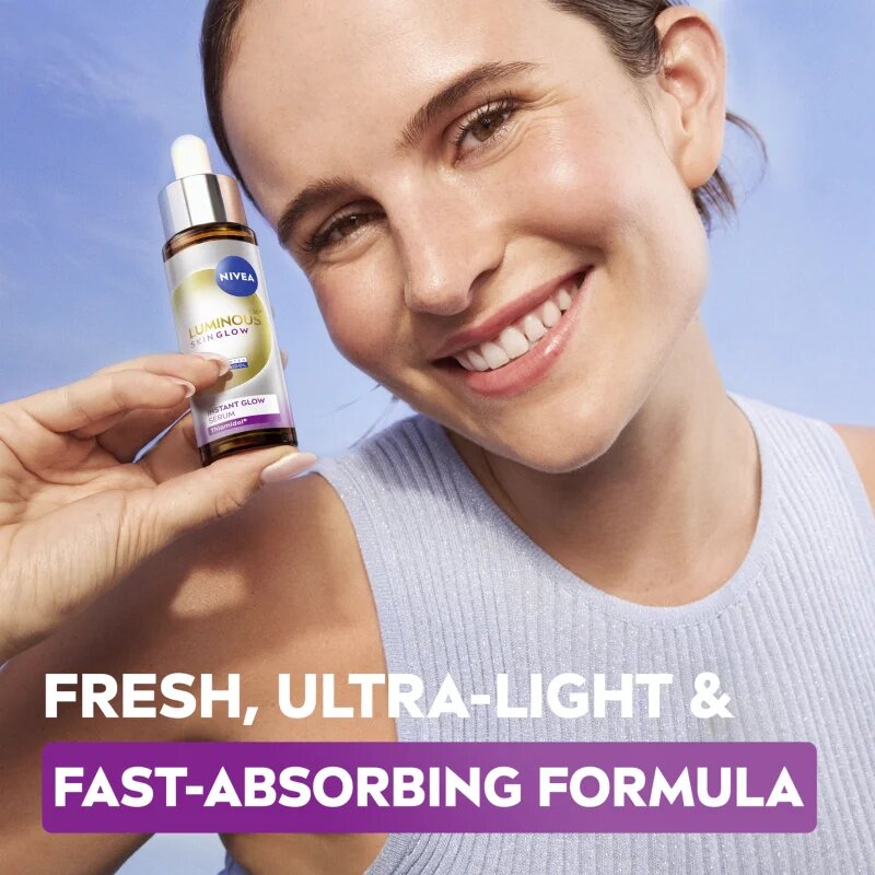Nivea Luminous 630 Skin Glow fényesítő hatású arcszérum 30 ml
